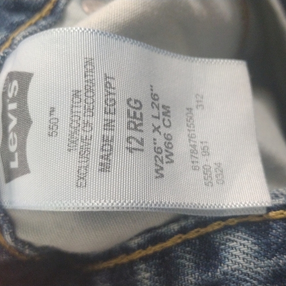 Levi's Boy's Jeans 12R - Picture 6 of 6